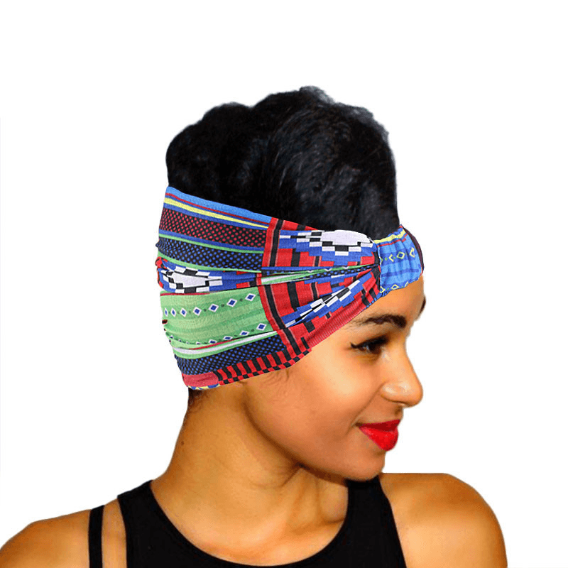 Women'S Sports Print Wide Head Headband - MRSLM