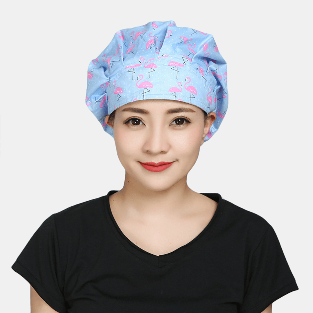 Surgical Caps Scrub Cap Cotton Fabric Nurse Hat - MRSLM