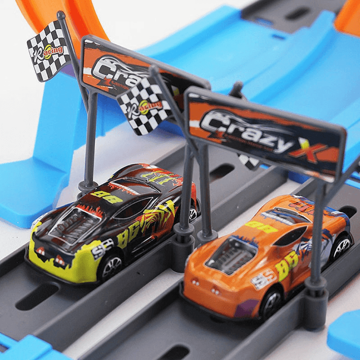 Alloy Racing Track Catapult Car Boy - MRSLM