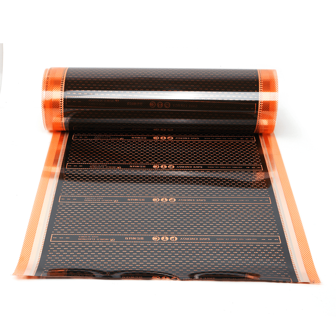 220V Underfloor Heating Film PTC Heating Film Frequency Conversion Heated Far Infrared Floor Heating Heated Mat Film - MRSLM