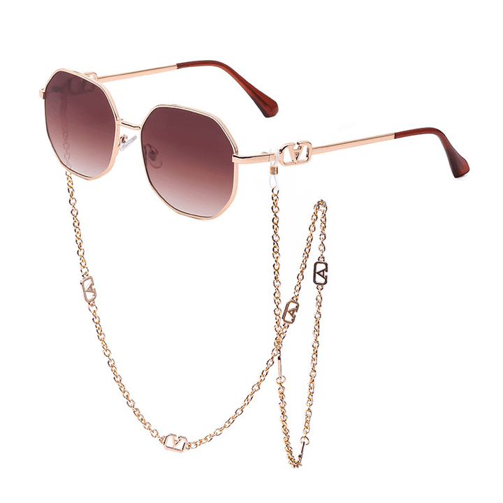 Anti Drop Chain Lanyard with the Same Irregular Sunglasses Women'S Trend - MRSLM