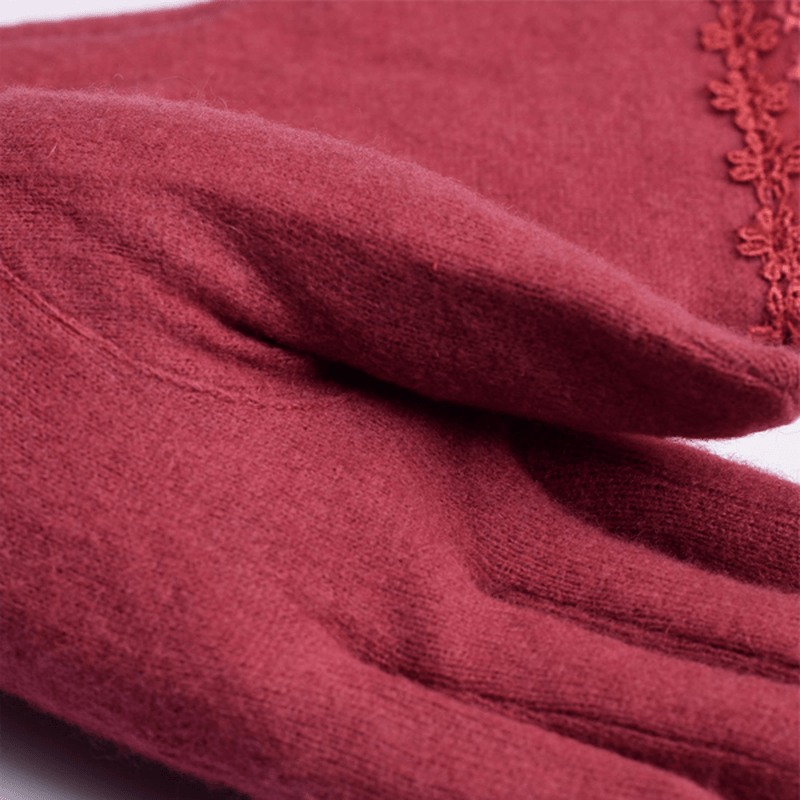 LYZA Women Warm Elegant Wool Gloves - MRSLM