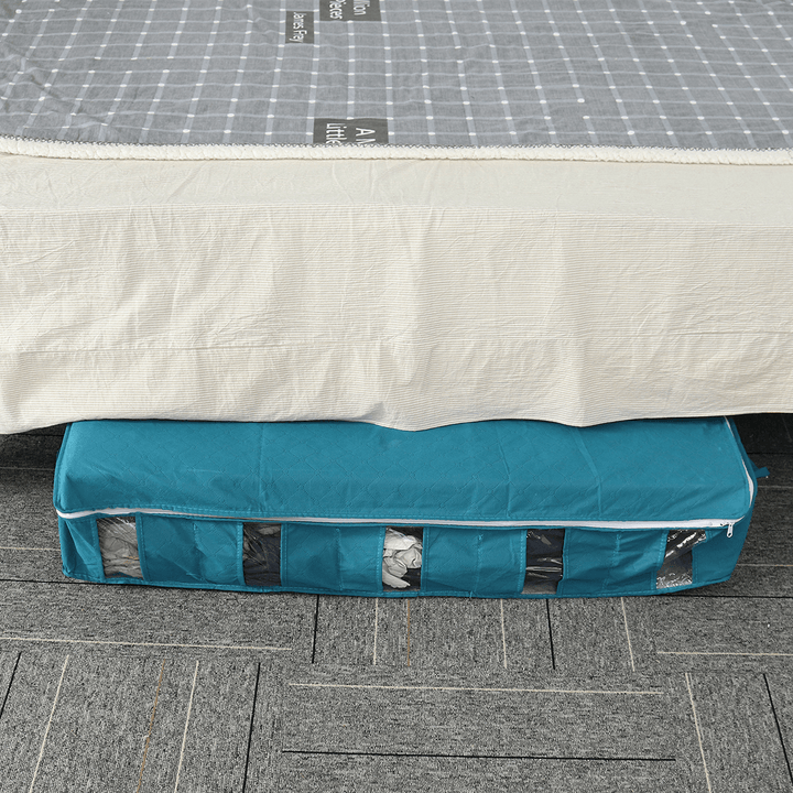 Quilt Storage Bag Non-Woven Case Box Dust-Proof Cloth Foldable Organizer - MRSLM