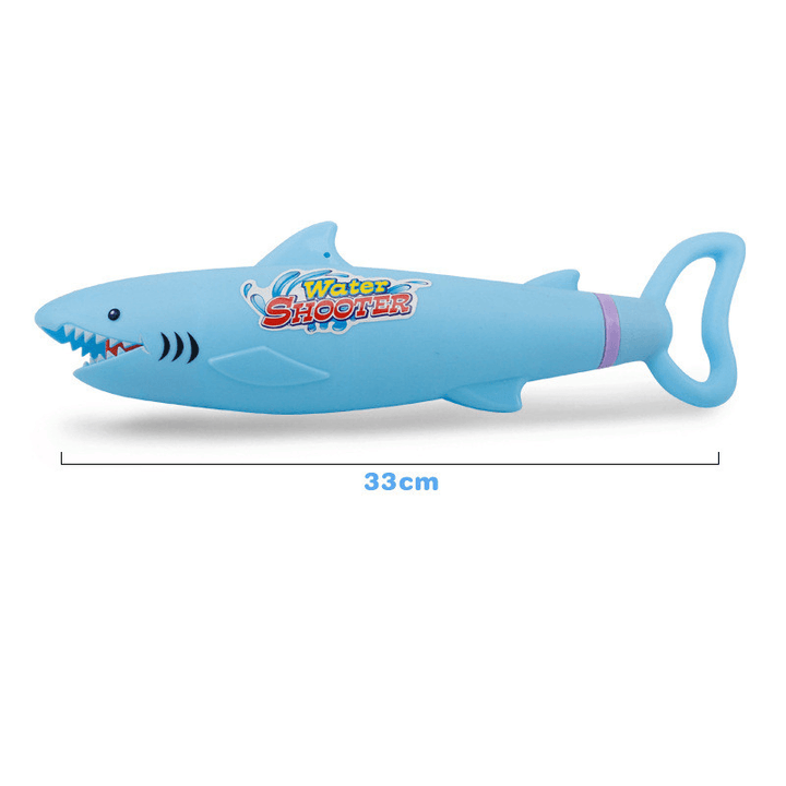 3PC Children'S Toy High-Pressure Drawing Cartoon Shark Beach Rafting Spray Gun - MRSLM