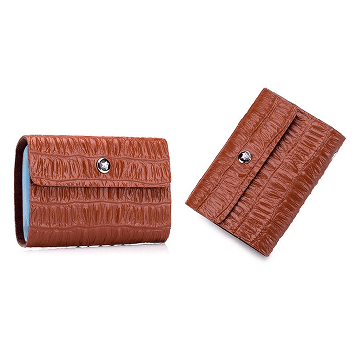 Alligator Genuine Leather 26 Card Slots Card Holder Wallet - MRSLM