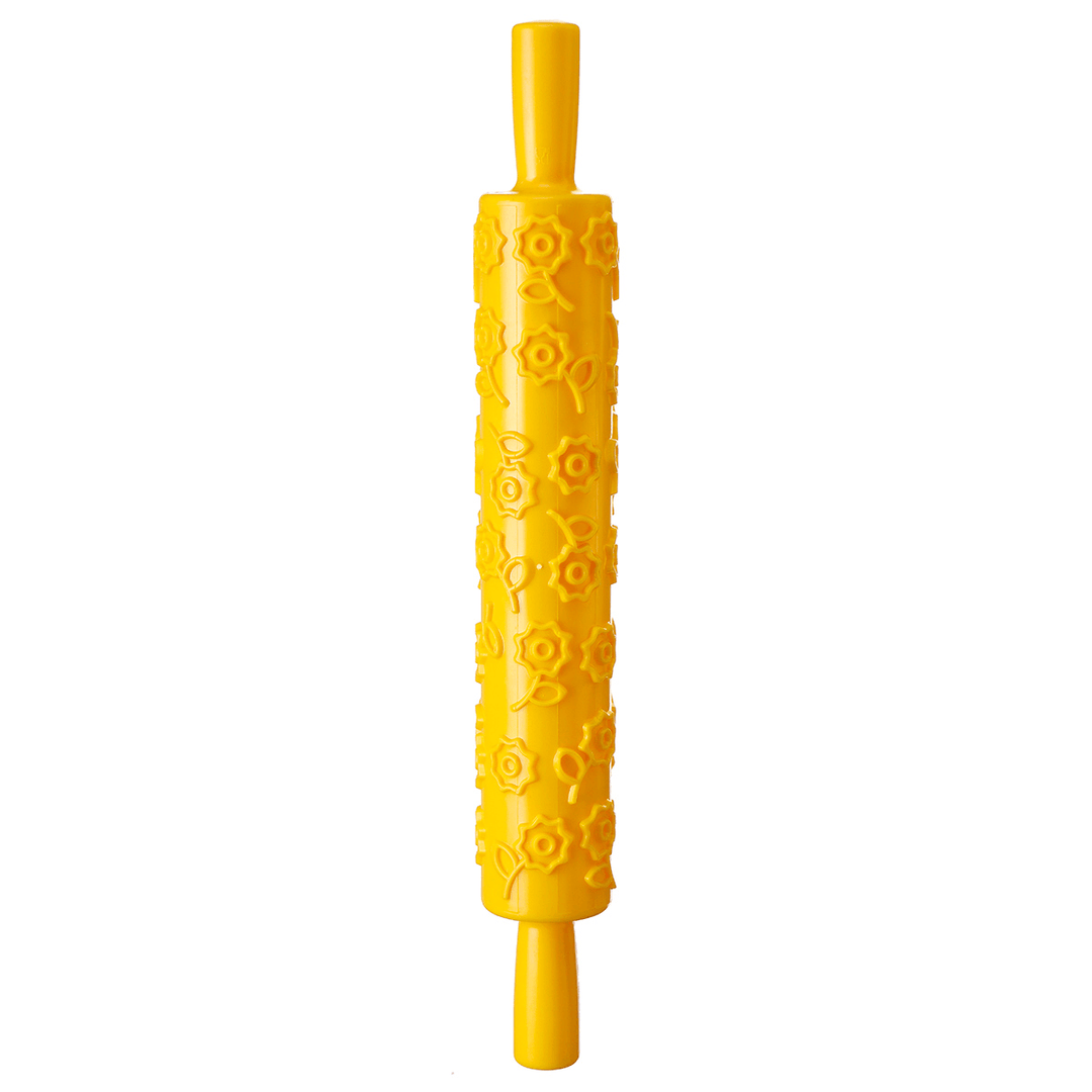 Baking Rolling Pin Christmas Creative Baking Biscuits Cookie Rolling Rod Pin Printing Mold - MRSLM