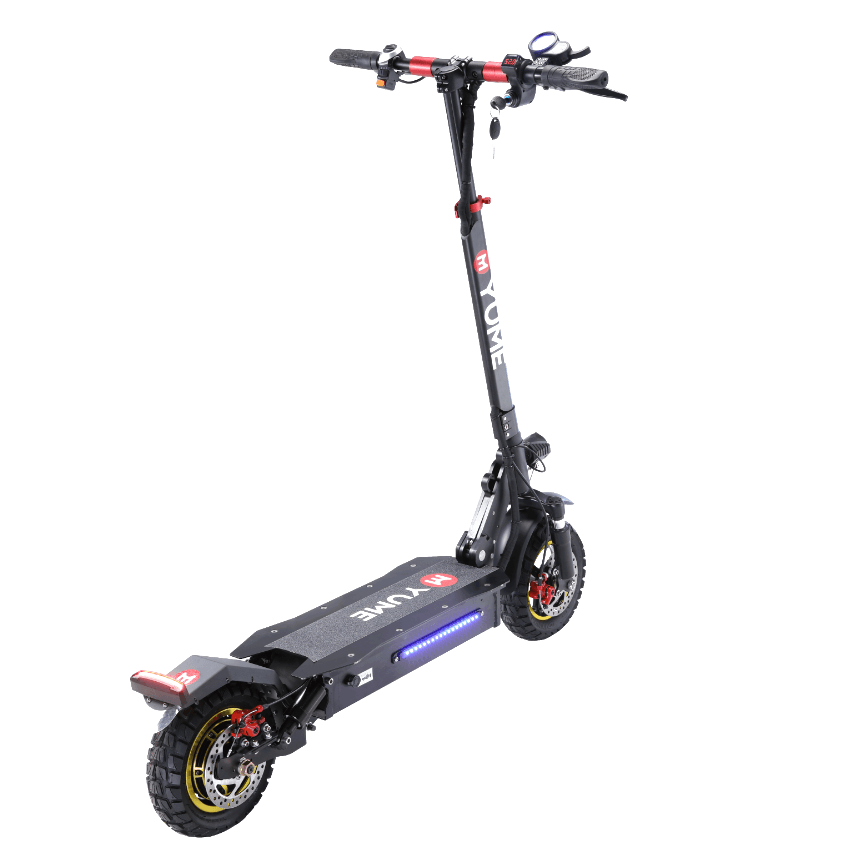 YUME S10 plus 21Ah 48V 1000W Folding Electric Scooter 45-50Km/H Top Speed 60-65Km Range Mileage Double Brake System Max Load 120Kg - MRSLM