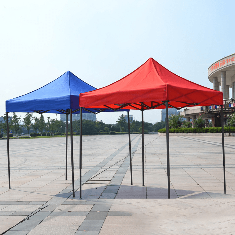 3X3M 420D Oxford Camping Tent Top Cover Awning Top Cover Waterproof UV Protection Garden Patio Tent Sunshade Canopy - MRSLM