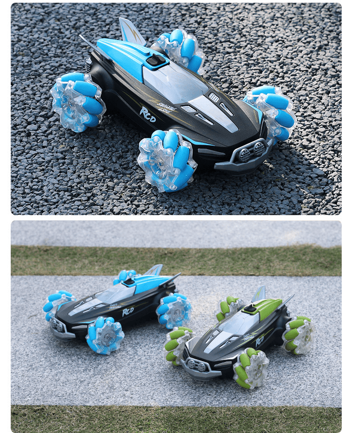 Spray Lights Stunt Remote Control Car Four-Wheel Drive - MRSLM