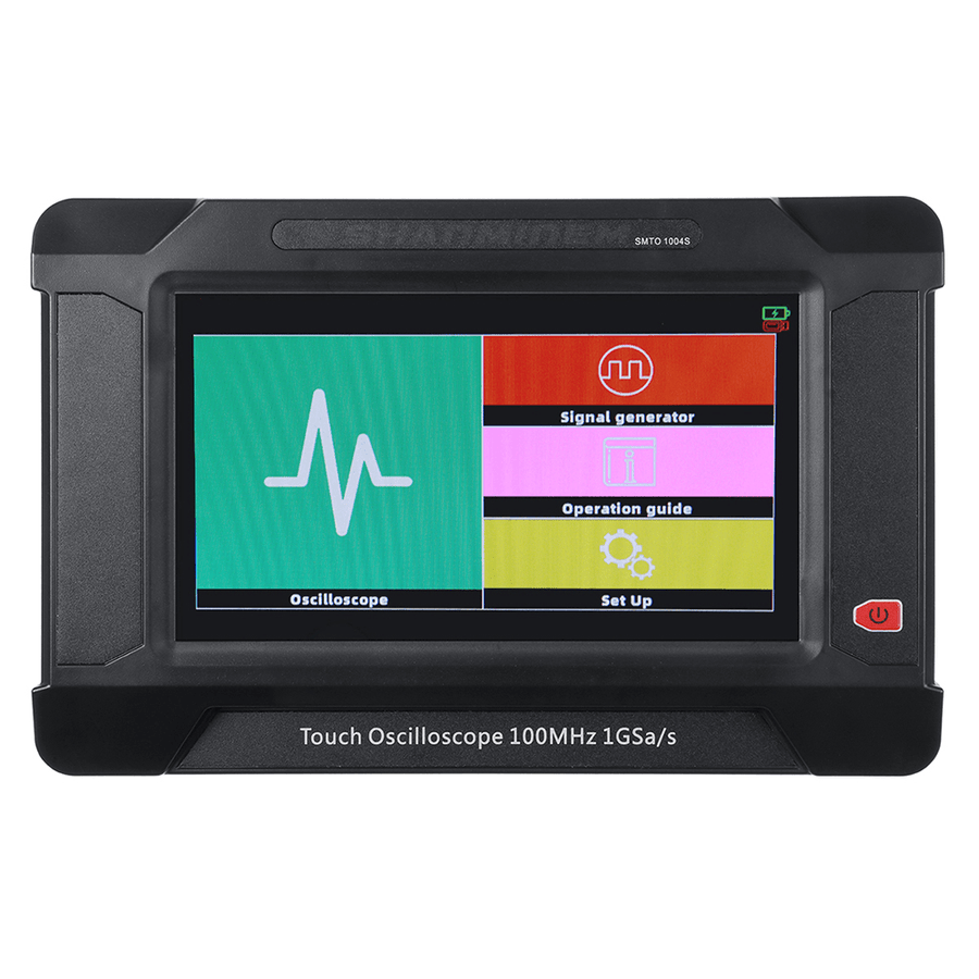 SMTO1004S 4Channel Touch Screen Oscilloscope + 2Channel Signal Generator 100M/1G Sampling Rate USB Oscilloscopes - MRSLM