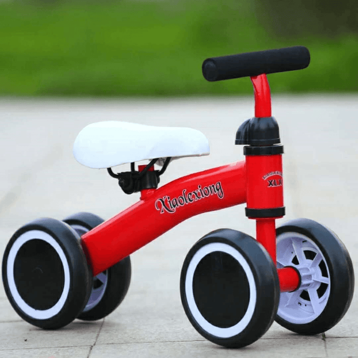 Children Baby Balance Bike Kid Racing Sliding Bike Metal Scooter Toddler Walker Ride on Toys for 2-6 Years Old Games - MRSLM