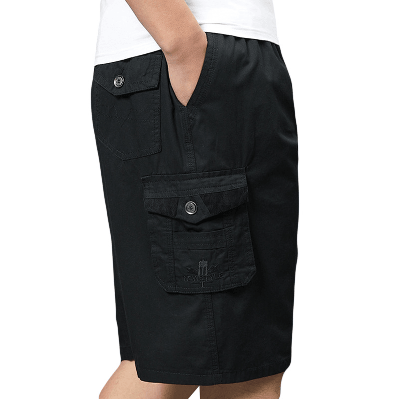 Men'S Summer Large Size Loose Cargo Shorts - MRSLM