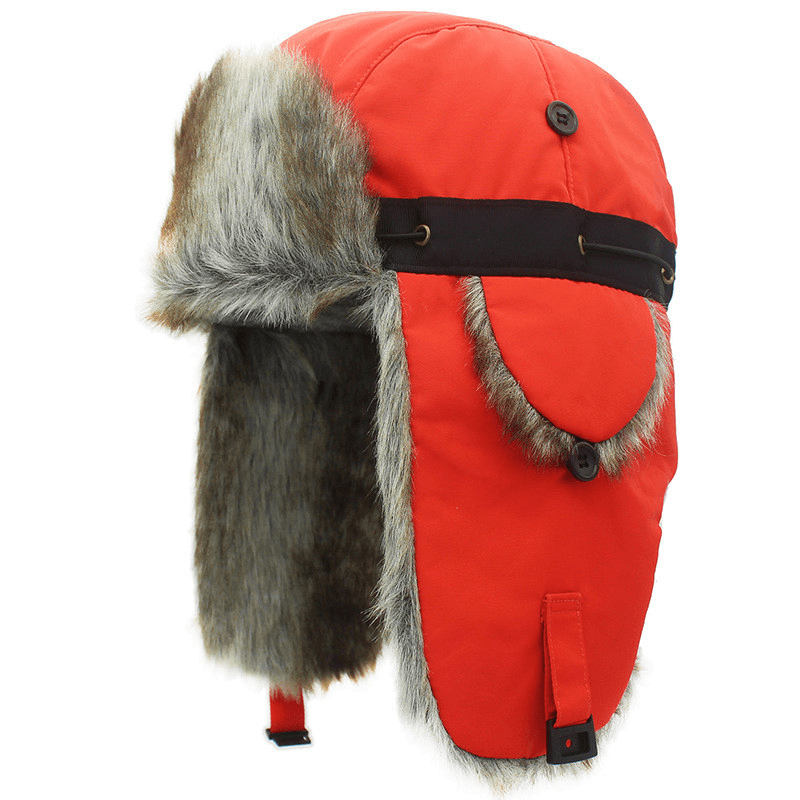 Outdoor Autumn and Winter Warm Lei Feng Hat Men - MRSLM