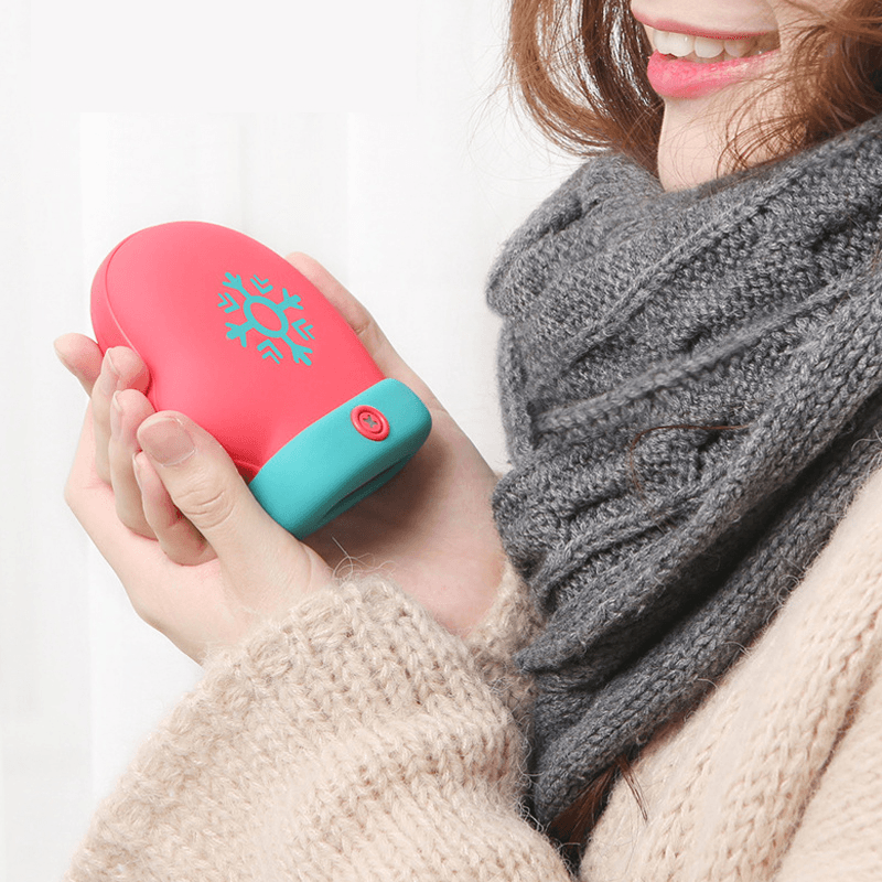 Ipree® 5000Mah Mobile Power Bank Mini Charging Christmas Gloves Socks Small Peas Hand Warmer USB Portable - MRSLM