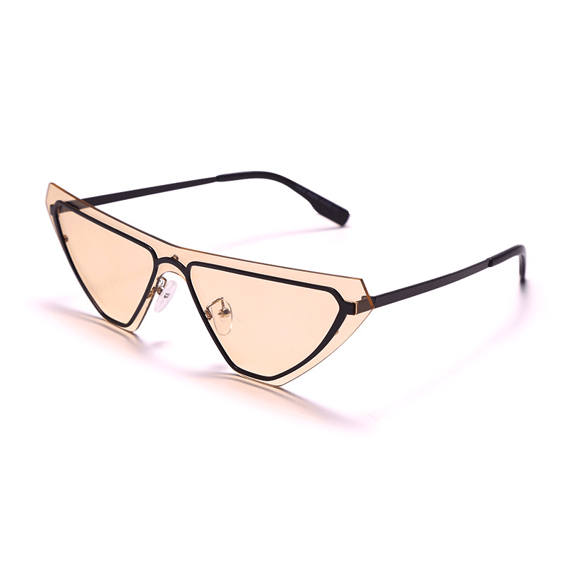 Fashion Rimless One-Piece Sunglasses Women - MRSLM