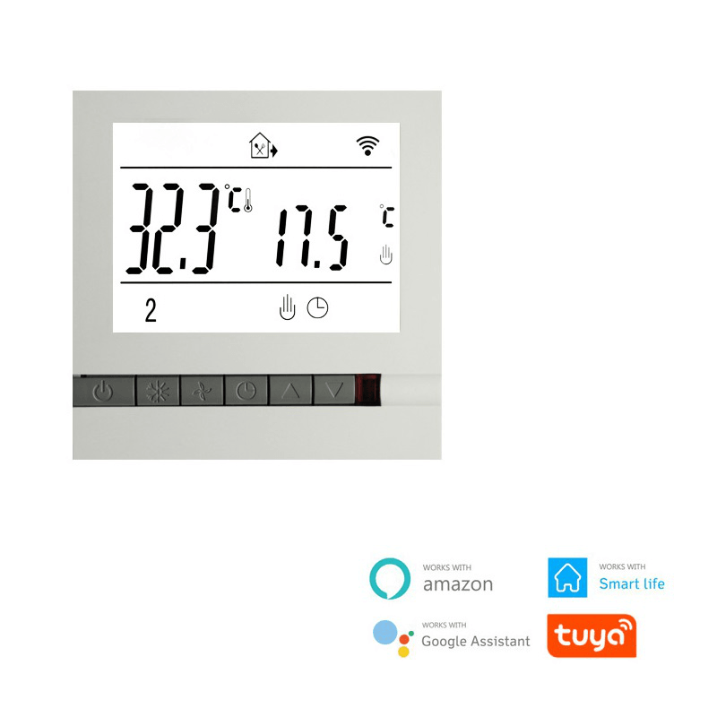 MK71GA Smart Water Heating Thermostat WIFI LCD Thermostat Floor Heating Temperature Control Regulator for Water Heating System - MRSLM