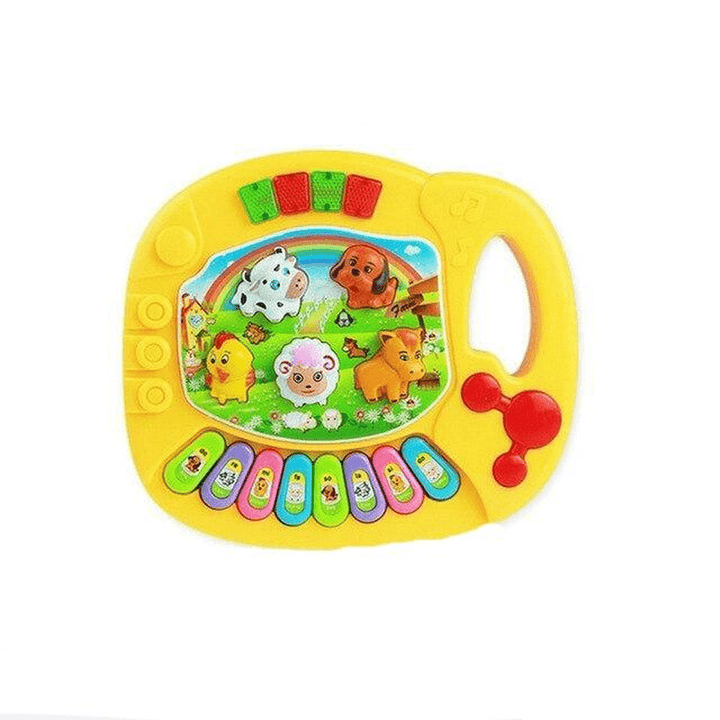 Toddler Musical Piano Toy Allow Toddler to Recognize Farm Animal and Sounds Age 3 - MRSLM