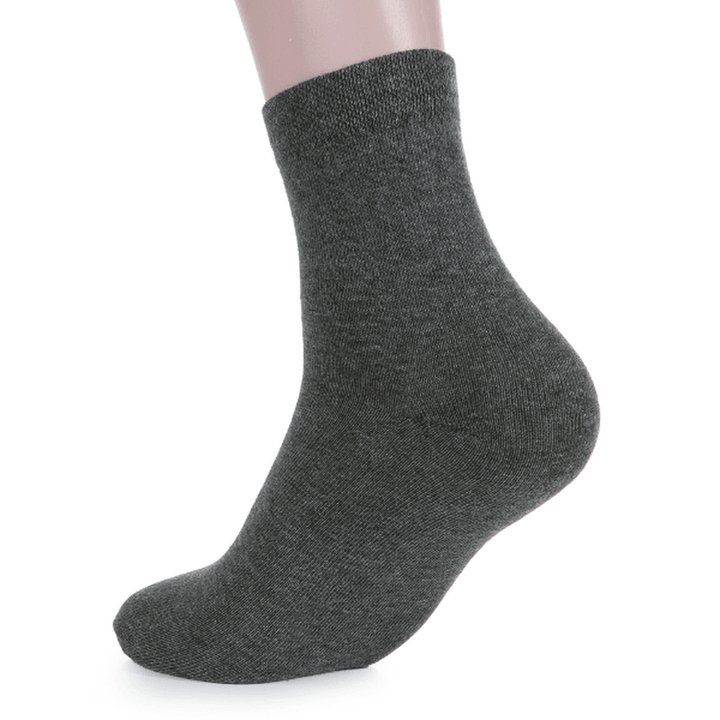 Business Socks Breathable Athletic Cotton Crew Socks - MRSLM