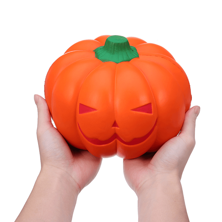 Humongous Squishy Giant Pumpkin 20CM Vegetables Jumbo Toys Gift Collection with Packaging - MRSLM