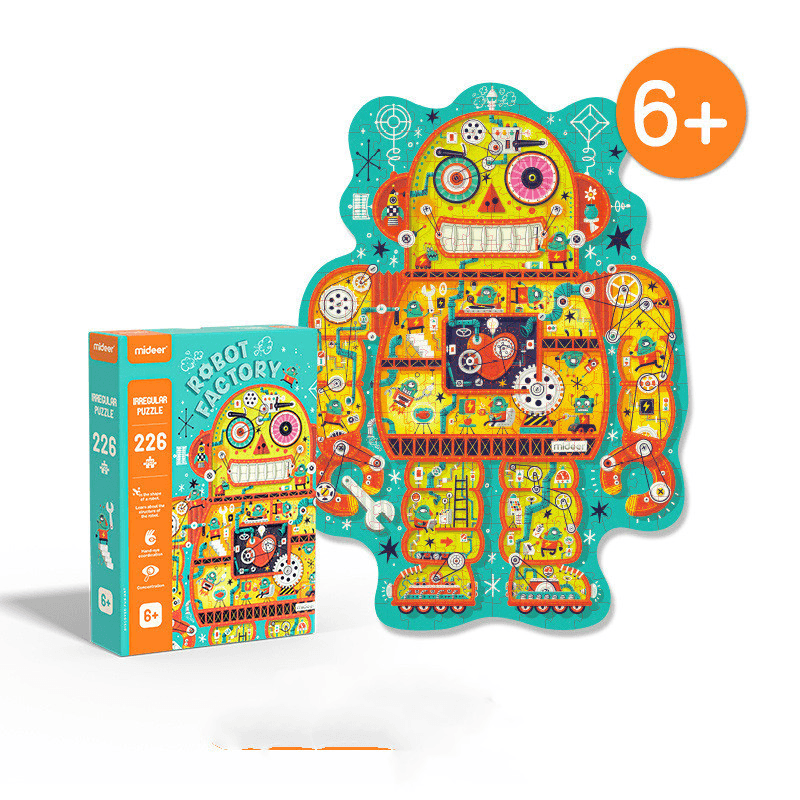 3D Three-Dimensional Robot Puzzle High Difficulty Children'S Adult Toys - MRSLM