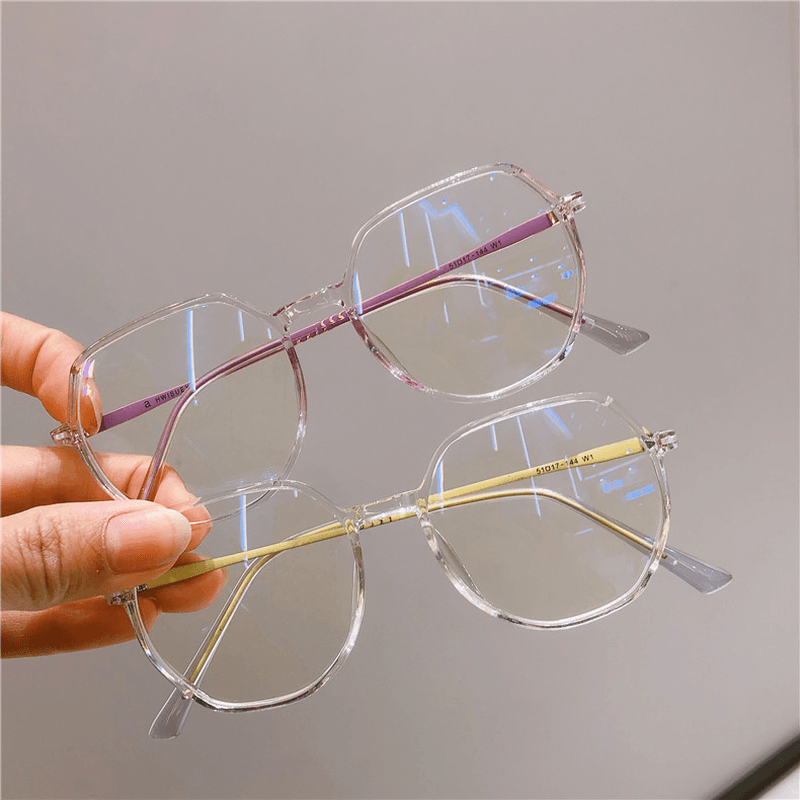 Gradient Color Glasses Frame Can Be Equipped with Lenses Myopia Female Anti-Blue Light Glasses Frame - MRSLM