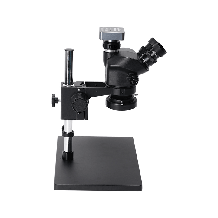 48MP 3.5X-100X Simul-Focal Trinocular Stereo Microscope with Zoom Big Table Stand Soldering PCB Jewelry Repair Kit - MRSLM