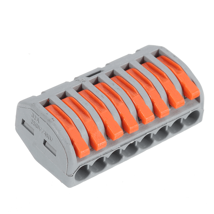 PCT-218 8Pin Universal Connectors Terminals Electric Cable Wire Connector Terminal Block Cable Terminals - MRSLM