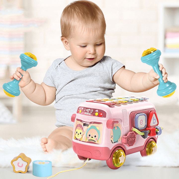 Baby Hand Knocking on the Piano, Educational Early Education Musical Toy - MRSLM