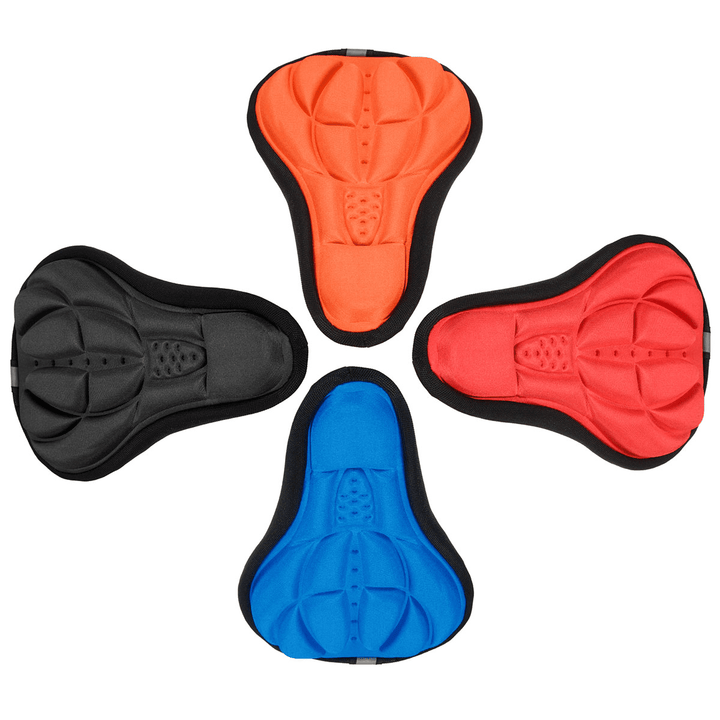 BIKIGHT 3D GEL Bike Seat Comfort Soft Bike Saddle Bicycle Cushion Cover for MTB Road Bike - MRSLM