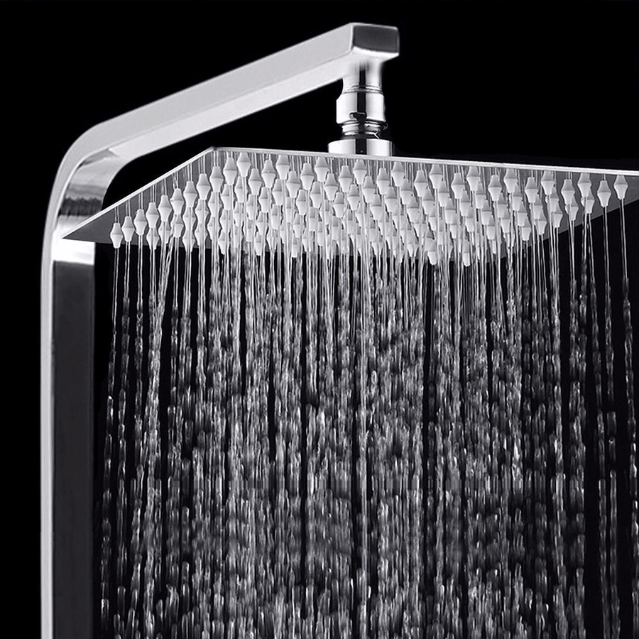 KC-SH515 304 Stainless Steel Square &Round Shower Head Pressurize Bathroom Top Spray Head - MRSLM