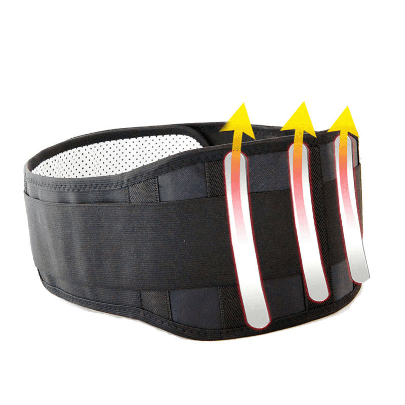 KALOAD Waist Protection Adjustable Lumbar Support Sports Exercise Belt Massager Fitness Protective Gear - MRSLM