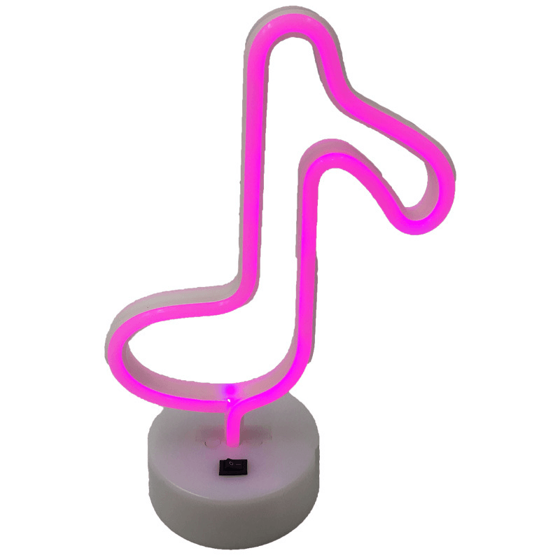 Upgrade Neon Night Light Rabbit Vibrato Anchor Bigmouth Bird Creative Night Light Spot - MRSLM