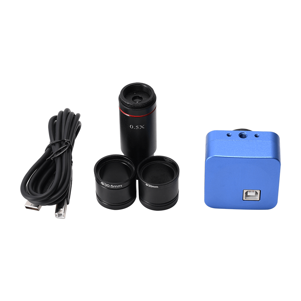 5MP CMOS USB Digital Electronic Eyepiece Driver Free HD Binocular Trinocular Microscope Camera - MRSLM