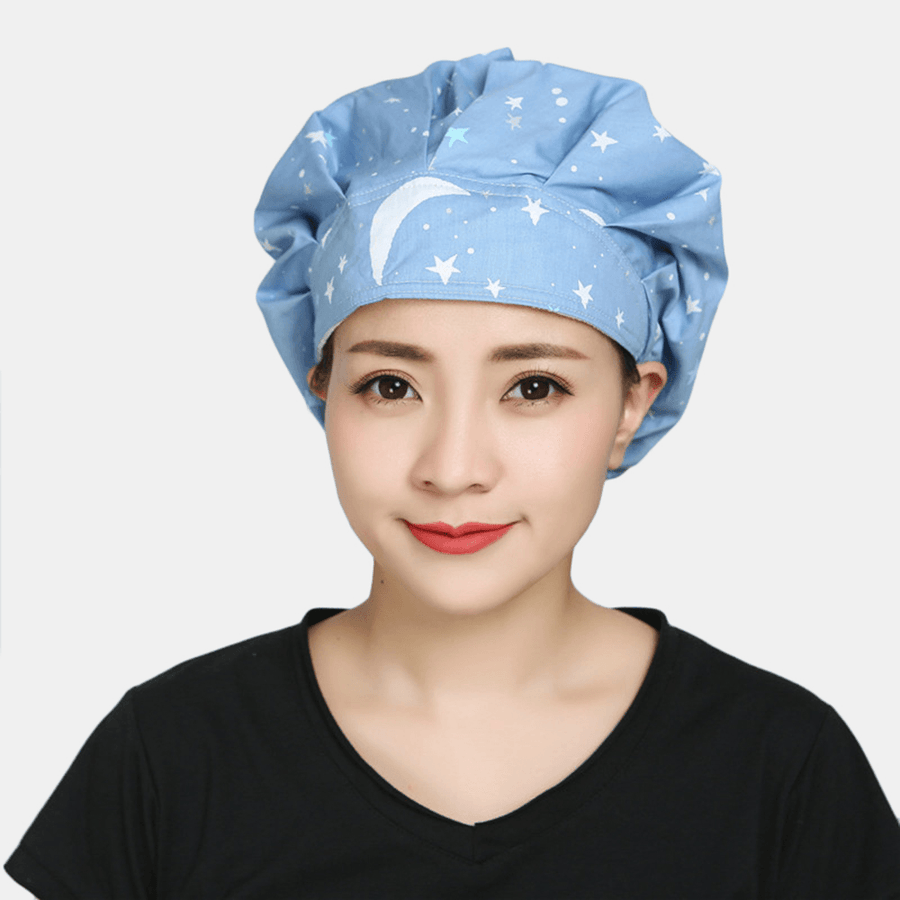 Surgical Caps Scrub Cap Cotton Fabric Nurse Hat - MRSLM