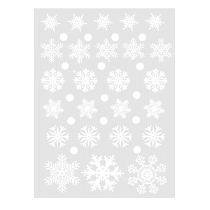 Christmas Snowflakes Window Clings Decals Winter Decorations for 2020 Christmas Home Window Decor - MRSLM