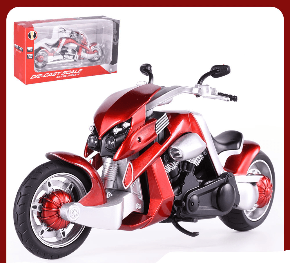 Alloy Motorcycle Toy Sports Car Model Children Toy Car Simulation Alloy Car Sports Car - MRSLM