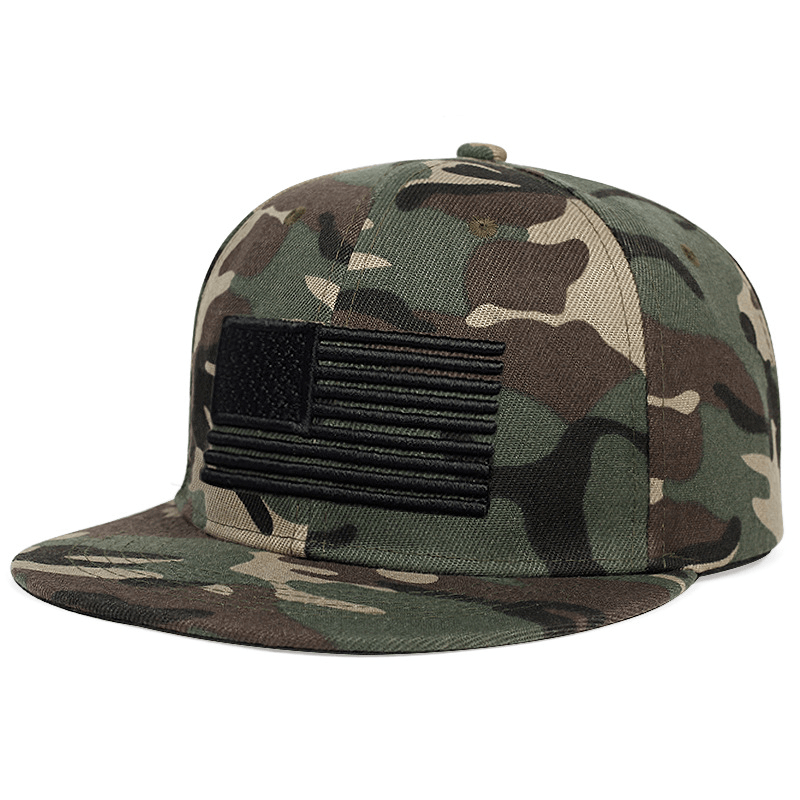 Embroidered Hip-Hop Hats Men and Women Flat-Edge Baseball Caps Hip-Hop Skateboard Hats Trend - MRSLM
