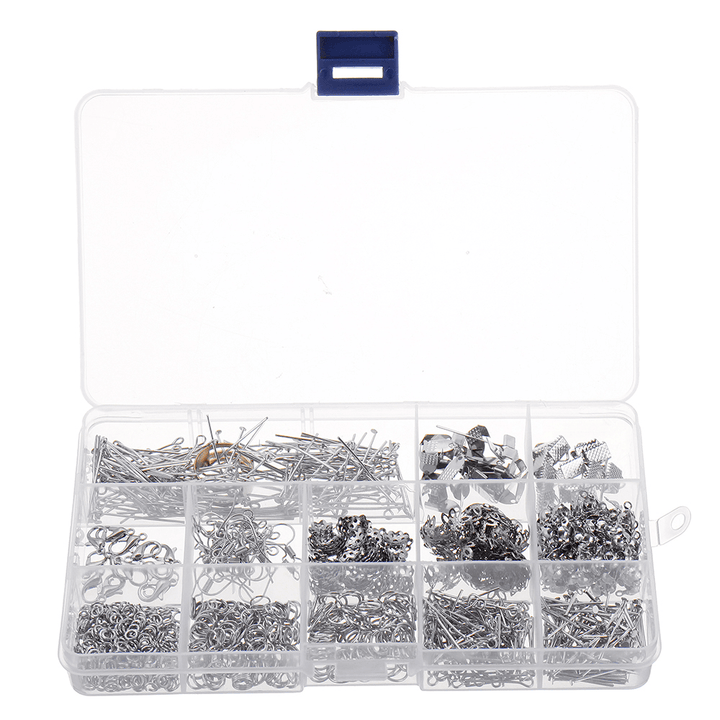 760Pcs/Set Jewelry Making Kit DIY Earring Findings Hook Pins Mixed Handcraft Accessories - MRSLM