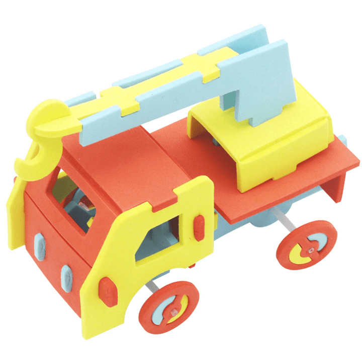 Children'S Handmade DIY Assembling Car and Airplane Model Material Package Educational Toys - MRSLM