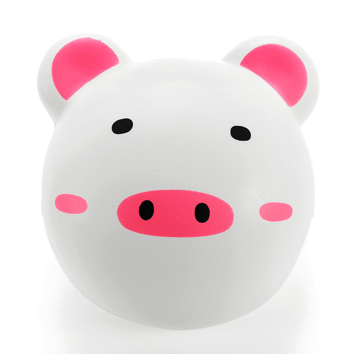 Meistoyland Squishy Piggy Bun 9Cm Pig Slow Rising with Packaging Collection Gift Decor Soft Toy - MRSLM