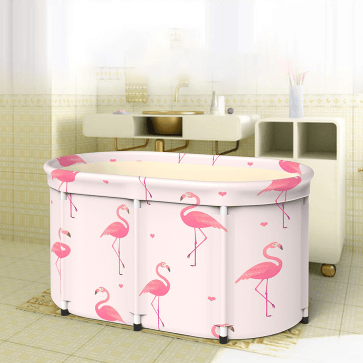 Folding Bathtub Portable Adult Spa Bath Bucket Household Bathroom Barrel - MRSLM
