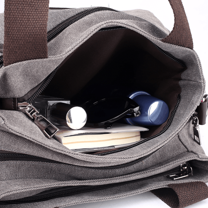 KVKY Canvas Shoulder Bags Summer Shopping Bags Handbag - MRSLM