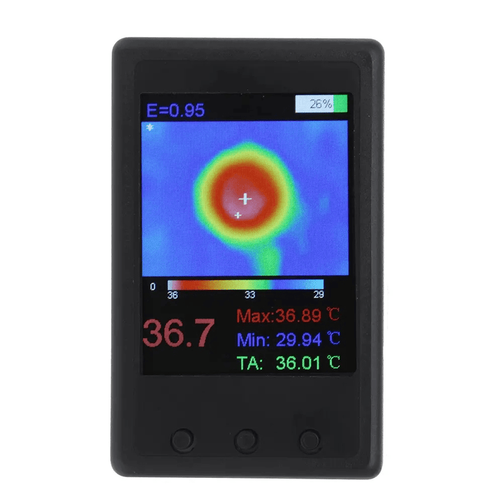 DANIU HY-18 Handheld Thermograph Camera Infrared Temperature Sensor Digital Infrared Thermal Imager - MRSLM