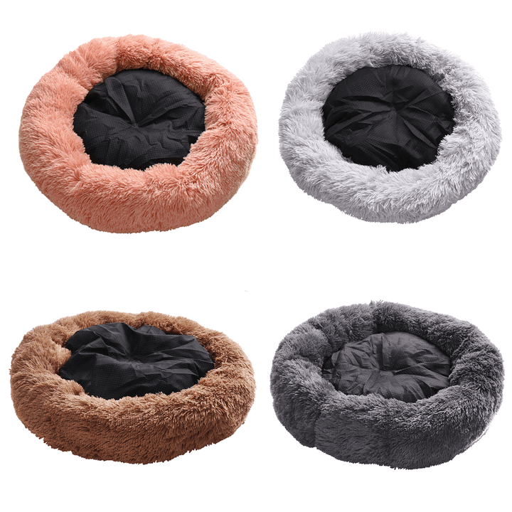 Winter Washable round Soft Pet Dog Cat Warm Mat Sleeping Bed Mat - MRSLM