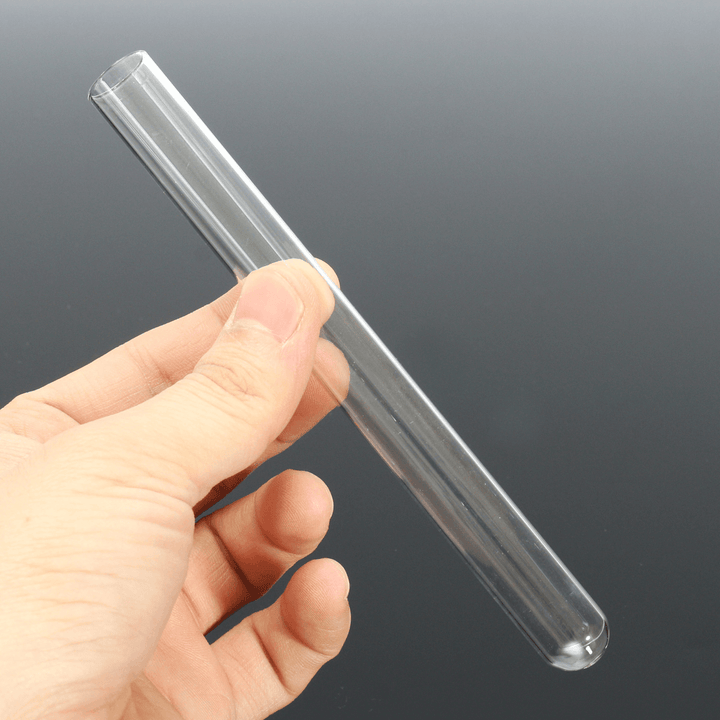 5Pcs Transparent Lab Borosilicate Glass Test Tube in Diffrent Size for Laboratory - MRSLM