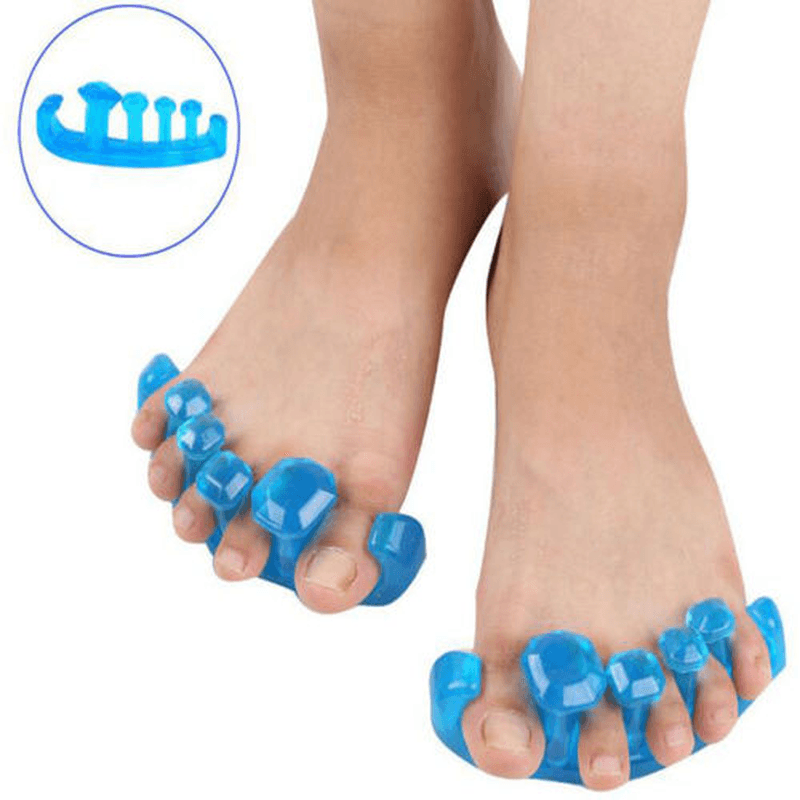 1 Pair Silicone Gel Toes Bunion Separator Protector Corrector Hallux Valgus - MRSLM