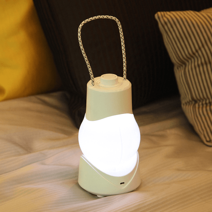 Portable Music Night Light LED Dimming Timing Lamp USB Rechargeable Outdoor Lantern - MRSLM