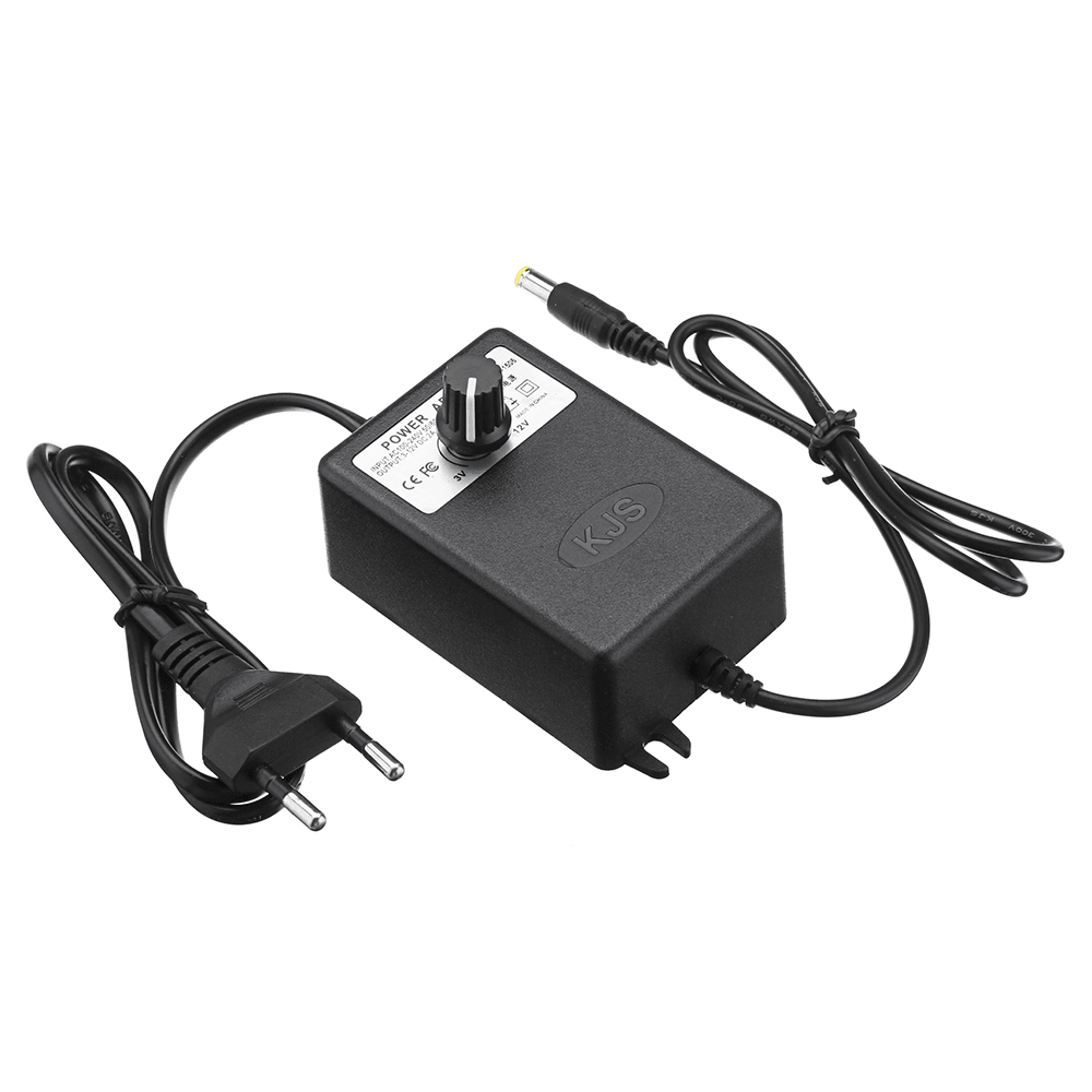 KJS-1506 3-12V 2A 24W DC Power Adapter Adjustable Voltage Adapter Switching Power Supply - MRSLM