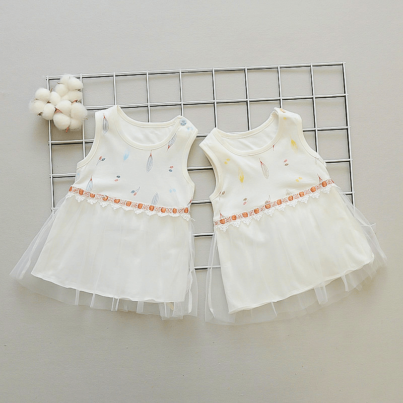 2021 Summer Baby Skirt, Sleeveless Princess Skirt, Baby Dress Factory Wholesale - MRSLM