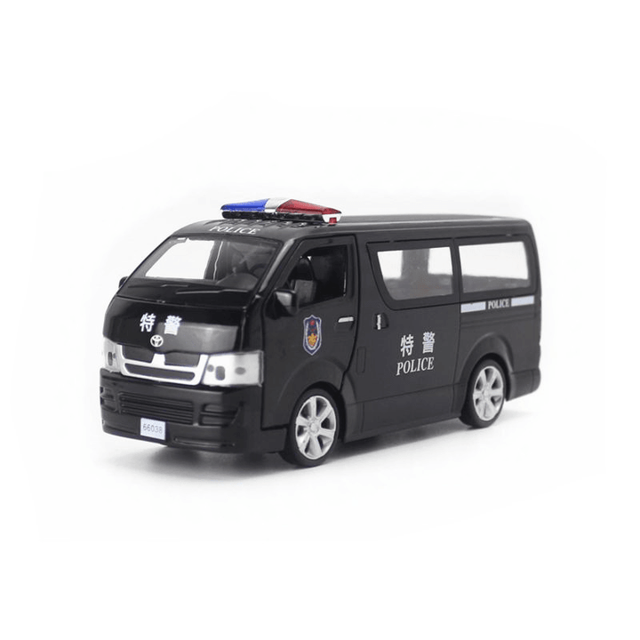 Alloy Model Children'S Toy Toyota Hiace Commercial Car - MRSLM